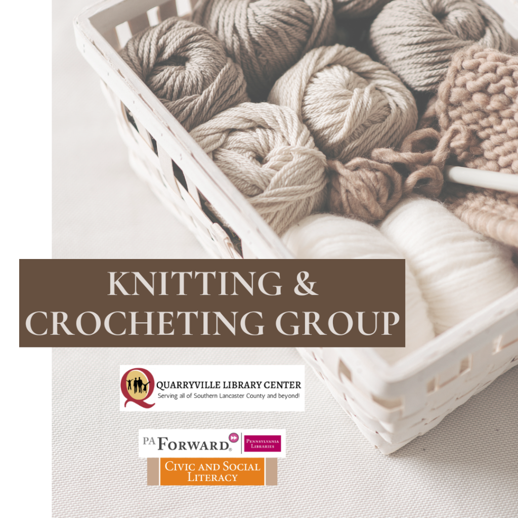 Knitting and crocheting group