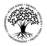 Lanc area on aging logo
