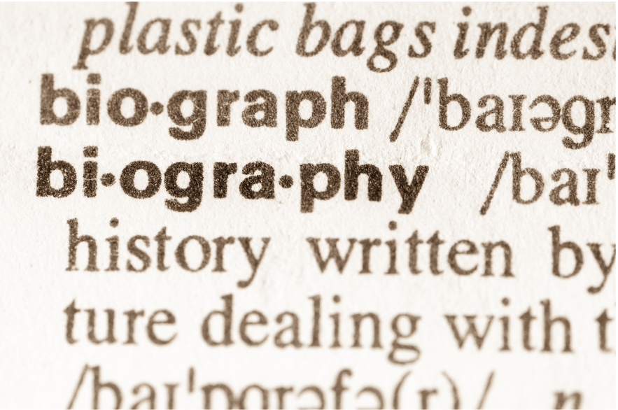biography dictionary definition